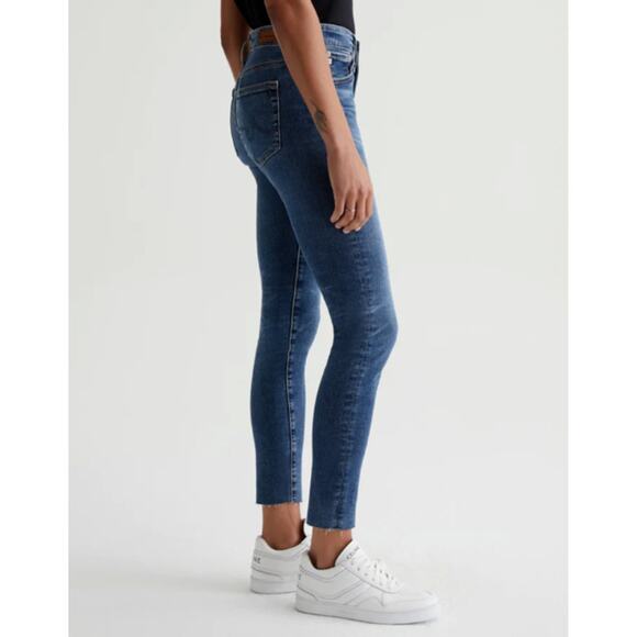 AG DENIM Farrah Skinny Ankle High Rise Skinny Denim Jean in 12 Year Fluid // 27 - Picture 14 of 14